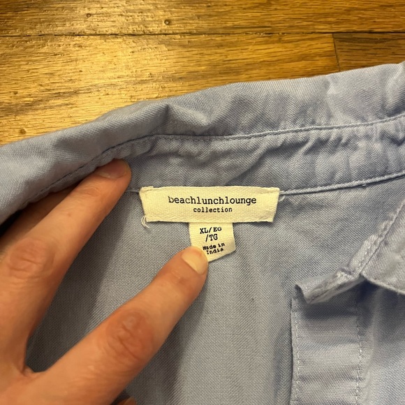 Blue button down - Picture 2 of 2